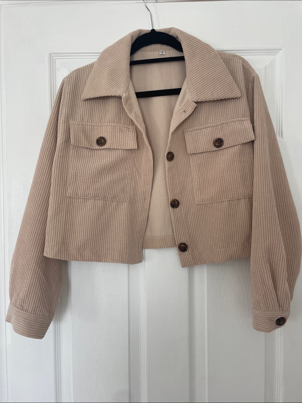Corduroy Crop Jacket